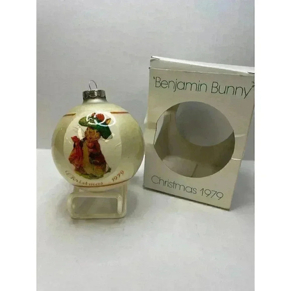 Benjamin Bunny Beatrix Potter Ornament 1979 - Picture 2 of 8